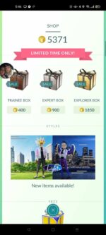 pokemon go coins buy