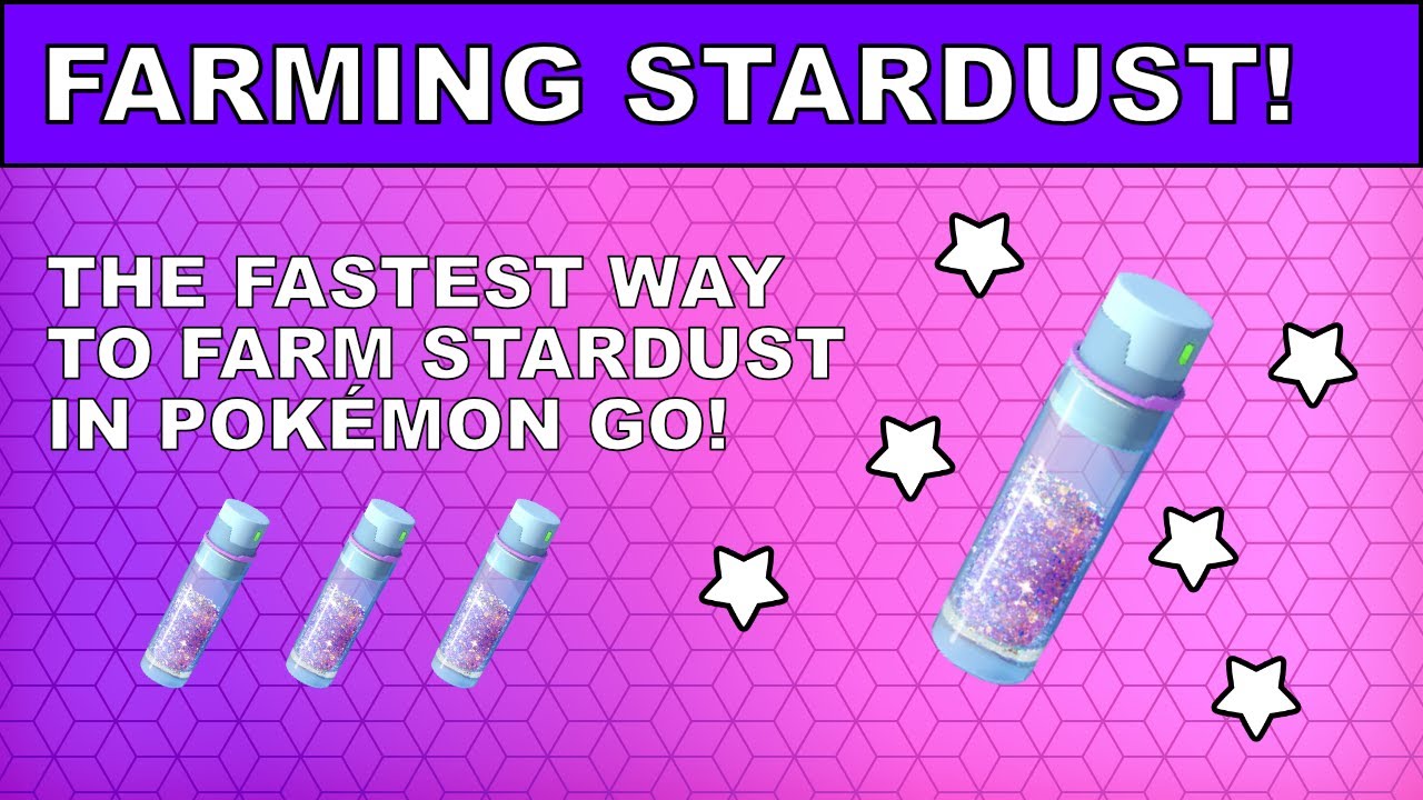 pokemon go stardust-odlingsmetoder