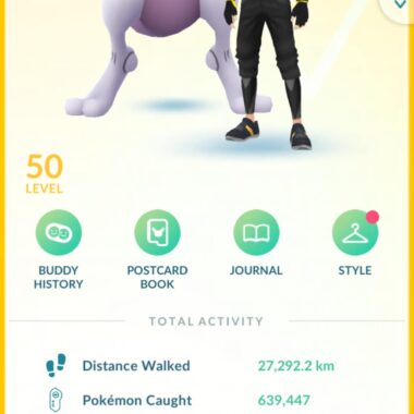 Level 50 Year 2016 Account 1199M XP 156M Stardust (SOLD)