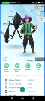 level 37 pokemon go account