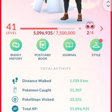 level 41 pokemon go account for sale