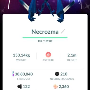 necrozma pokemon