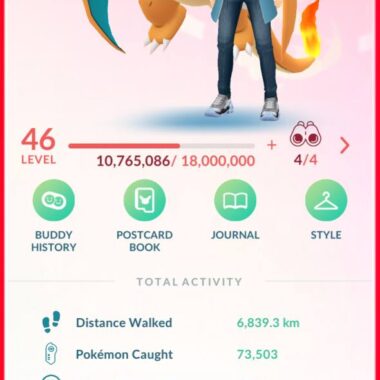 level 46 pokemon go account