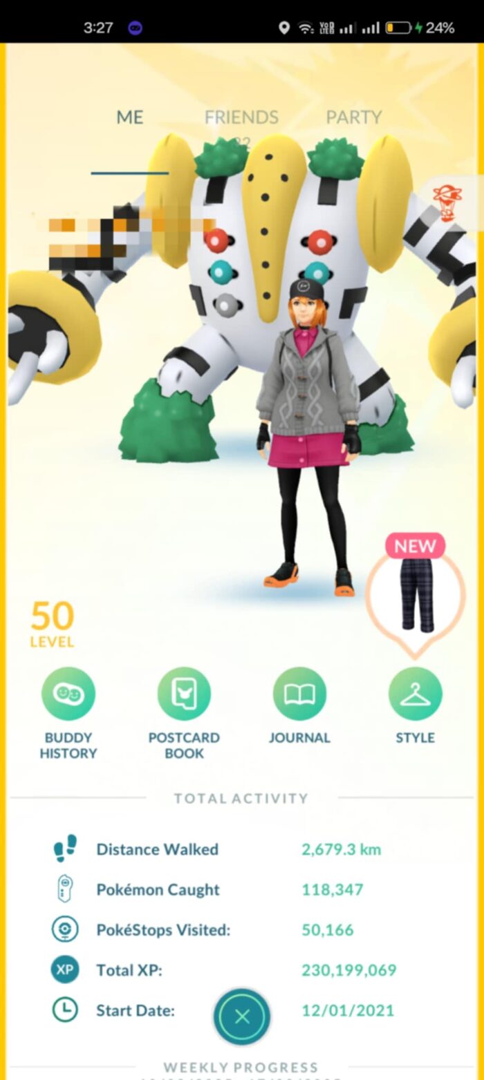 level 50 pokemon go account