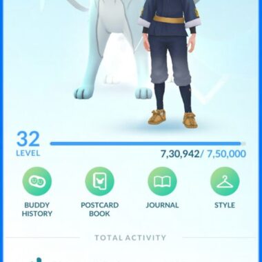 pokemon go account level 32