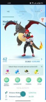 Level 62 Premium Acc: 109 Shiny, 110 Legendary, 10 Shiny Legendary, 5 Shiny Costume