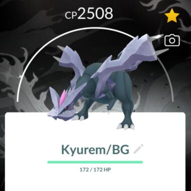 kyurem with background