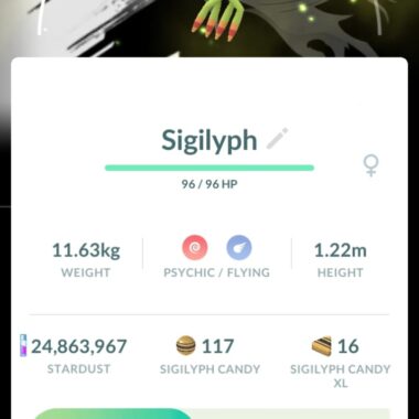 sigilyph with background