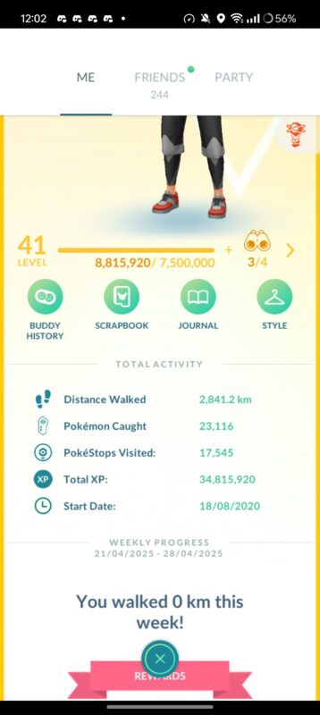 level 41 account