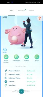 pokemon go account for sale level 50
