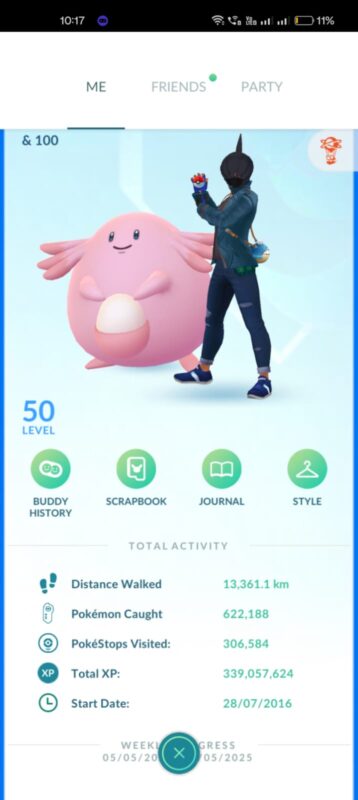 pokemon go account for sale level 50