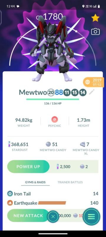 armored mewtwo pokemon go for sale