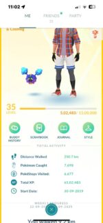 Level 35 Old Pokemons Account: 47 Shiny, 39 Leg, 4 Shiny Legendary