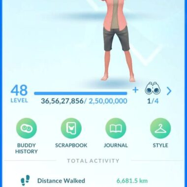 level 48 pokemon go account