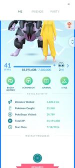 level 41 account
