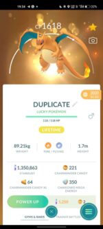 Level 43 Stacked Acc: 285 Leg, 245 Shiny, 2 Lucky Armored Mewtwo, Lucky Clone Charizard - 图片 3