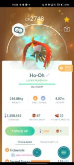 Level 43 Stacked Acc: 285 Leg, 245 Shiny, 2 Lucky Armored Mewtwo, Lucky Clone Charizard - 图片 8