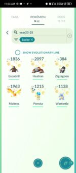 Level 39 Stacked Account: 2 Armored Mewtwo Tradable, Many Rare Shiny Costume Pokemons - Image 13
