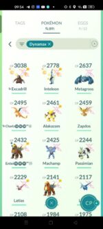 Pokemon Go Level 45: 36 Shiny Mythical LEG, 488 Shiny, 270 Leg, Shiny Dusk Mane, Dialga Global BG, Shiny Fused Kyurem – Bild 15