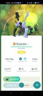 Pokemon Go Level 45: 36 Shiny Mythical LEG, 488 Shiny, 270 Leg, Shiny Dusk Mane, Dialga Global BG, Shiny Fused Kyurem – Bild 20