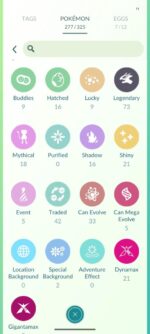Level37, 18 Mythical, 2 Special Background, 9 Lucky, 5 Event, 73 Legend, 21 Shiny, 7 Shiny Legend - Bild 2