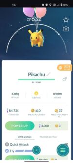 Level 39 Stacked Account: 2 Armored Mewtwo Tradable, Many Rare Shiny Costume Pokemons - Image 18