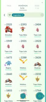 Level37, 18 Mythical, 2 Special Background, 9 Lucky, 5 Event, 73 Legend, 21 Shiny, 7 Shiny Legend - Bild 3