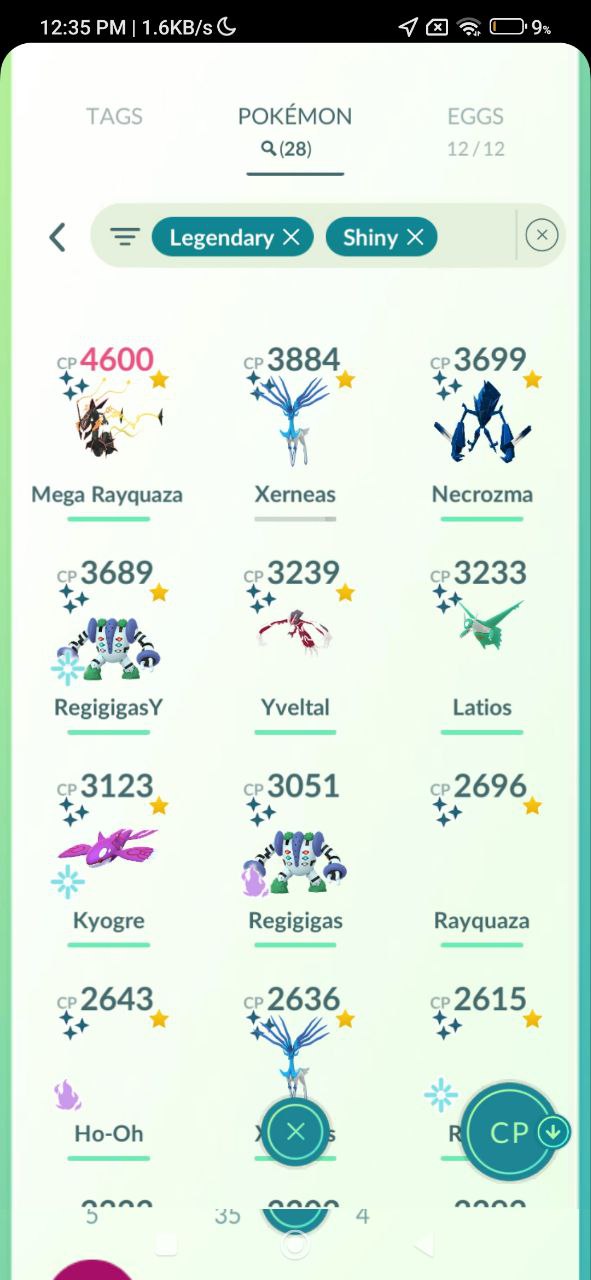 3 Level46, 28 Shiny Legend, 45 Event, 4 Shadow Shiny, 35 Special Background, 3 Giga Shiny - Image 4