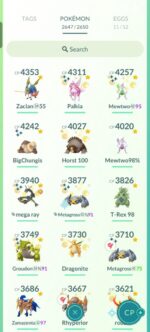 Pokemon Go Level 43 Premium Account For Sale: 2647 Total Pokemons, 34 Shiny leg - Image 5