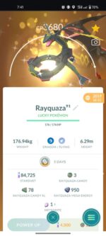 Level 39 Stacked Account: 2 Armored Mewtwo Tradable, Many Rare Shiny Costume Pokemons - Image 28