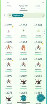 Level 36 Account: 4 Armored Mewtwo All Tradable + 56 Legendary of Year 2019 – Bild 5
