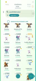 Year 2016 Level 40 Account: 100 Legendary, 176 Shinies, 165 Year-2018 Pokemons & 62 Year-2019 - Image 5