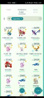 Level 43 Stacked Acc: 285 Leg, 245 Shiny, 2 Lucky Armored Mewtwo, Lucky Clone Charizard - 图片 18