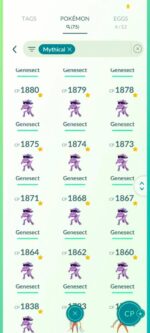 Level70, 1 Shiny Mythical, 100 Hatched, 37 Shadow, 7 Event Shiny, 220 Shiny, 450 Legend, 24 Shiny Legend, 3 Special Beckground Shinies - Afbeelding 7