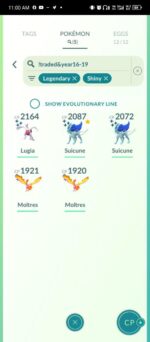 Level 39 Stacked Account: 2 Armored Mewtwo Tradable, Many Rare Shiny Costume Pokemons - Image 9