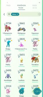 Level 41 Acc: Shiny Crown Zamazameta, Galar Articuno, 115 Shiny, 172 Leg, 90 Hundo, 28 Special BG – Bild 9