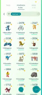 Level70, 1 Shiny Mythical, 100 Hatched, 37 Shadow, 7 Event Shiny, 220 Shiny, 450 Legend, 24 Shiny Legend, 3 Special Beckground Shinies - Afbeelding 9
