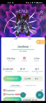 pokemon go account with clone pokemon
