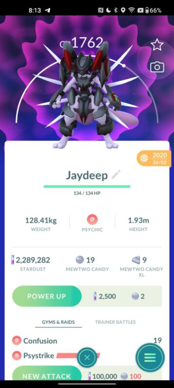 pokemon go account with clone pokemon