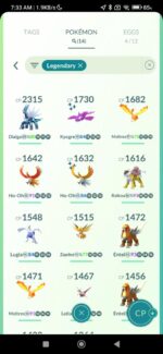 Old Pokemon GO account Level 39