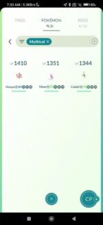 Old Pokemon GO account Level 39