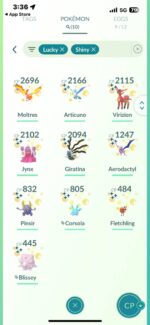 pokemon go old level 70 account