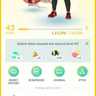 Level 43 account