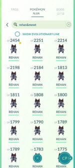 vintage pokemon go account