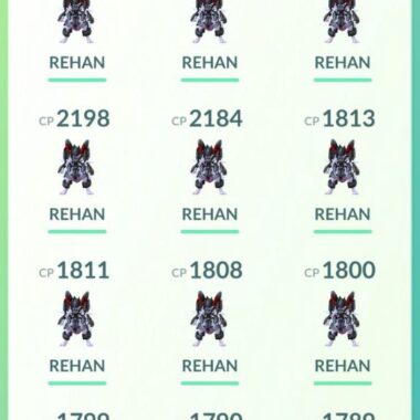 vintage pokemon go account