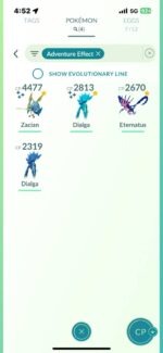 level 61 account with rare gigantamax