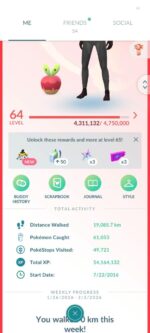 pokemon go level 64 shiny zacian account