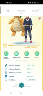 level 43 Pokemon GO account shiny Mewtwo
