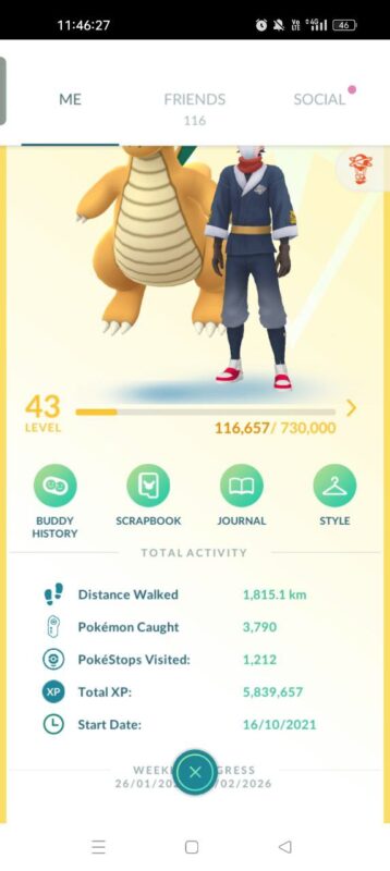 level 43 Pokemon GO account shiny Mewtwo