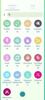 Level 54 Pokemon GO account with Shiny Rayquaza